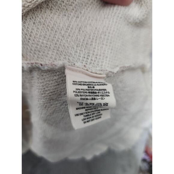 We The Free Multicolor Earth Tone Boho Style Relax Hoodie Size Read Measurements - Picture 4 of 10